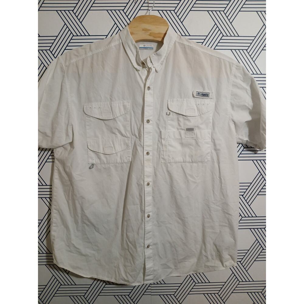 Columbia Mens PFG Button Front Size XXL